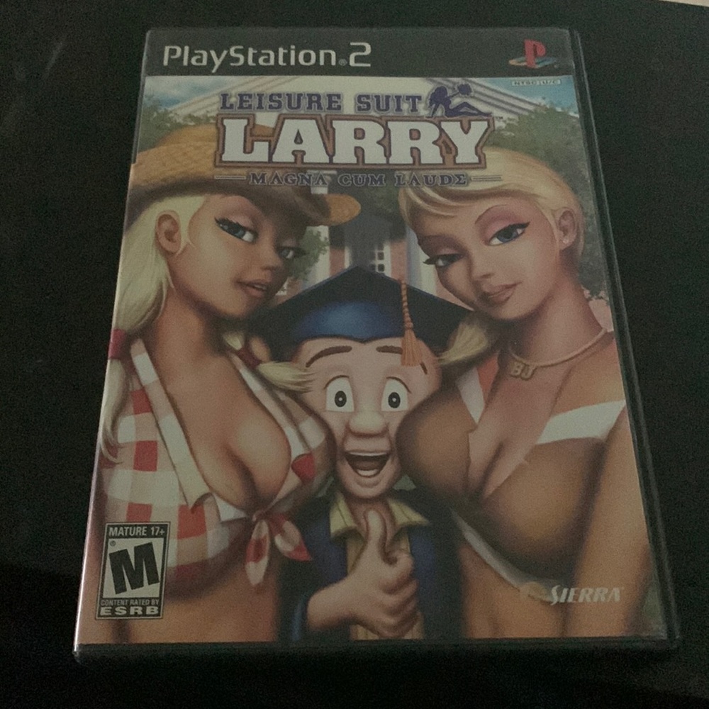 CLASSIC!  LEISURE SUIT LARRY FOR PS2!